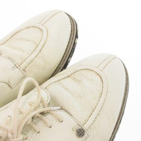 ジーフォア G/FORE ゴルフシューズ スパイク レザー シボ革 Uチップ