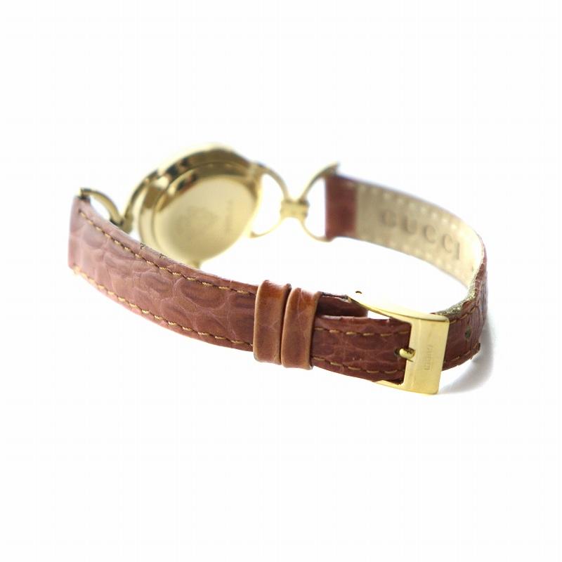 【美品】グッチ GUCCI 腕時計 6000.2.L ベージュ ゴールド GUCCI（グッチ） GUCCI 6000.2.L 腕時計 クォーツ アイボリー文字盤