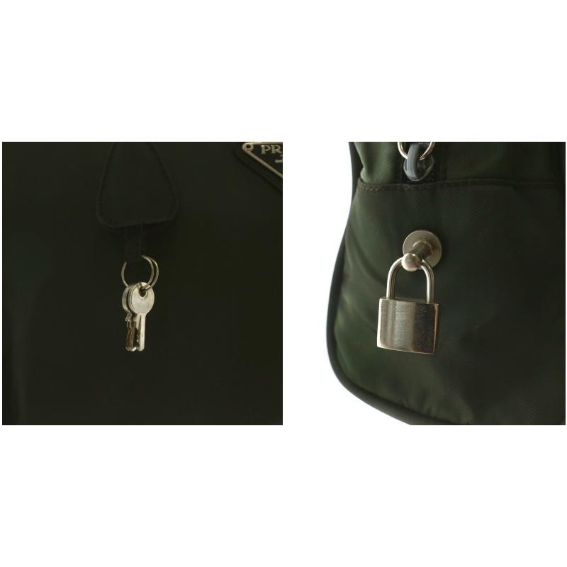 PRADA プラダ ハンドバッグ ナイロン 内側総柄 三角ロゴプレート