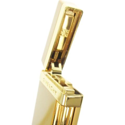 未使用品 ジバンシィ GIVENCHY ガスライター ローラー式 スリム ロゴ 