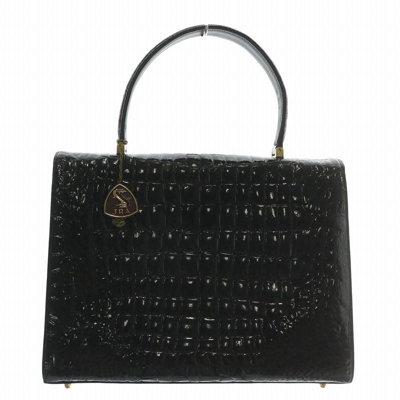 JRA ハンドバッグ クロコダイル シャイニング シャイニークロコ ワニ革