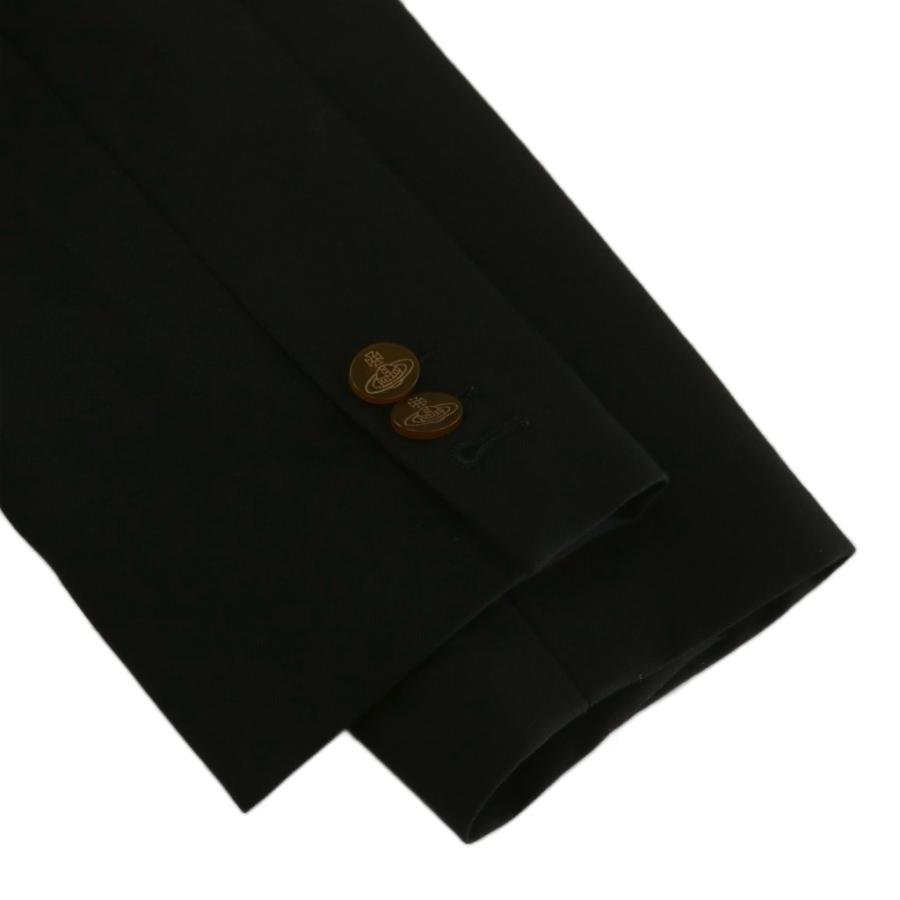 ヴィヴィアンウエストウッド テーラードジャケット Mサイズ ブラック Vivienne Westwood（ヴィヴィアンウエストウッド）の「ｳｰﾙｷﾞｬﾊﾞﾗﾌﾞ