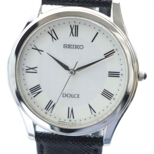 セイコー SEIKO DOLCE ドルチェ 腕時計 ウォッチ クォーツ シルバー  