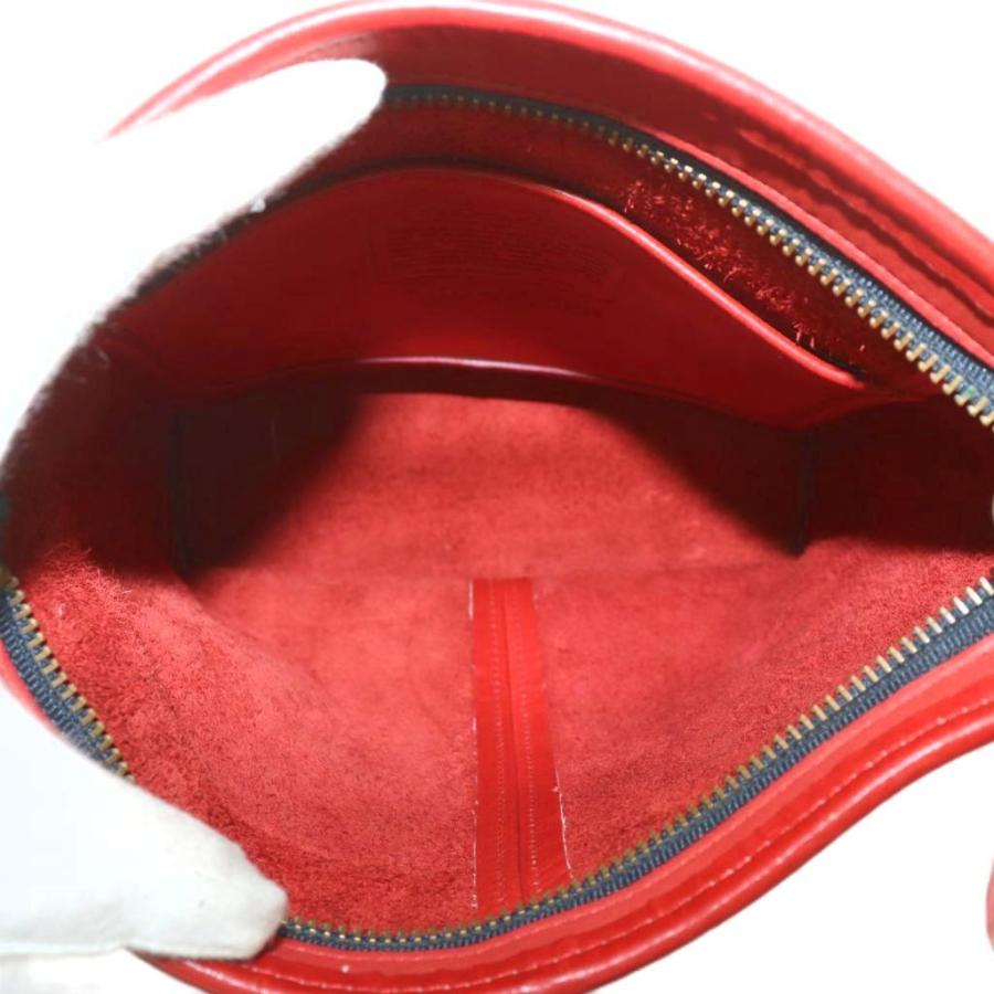 【大人気】COACH　コーチ　レザーショルダーバック　レッド系　オールド　希少 COACH コーチ オールドコーチ ヴィンテージ USA製 ショルダー