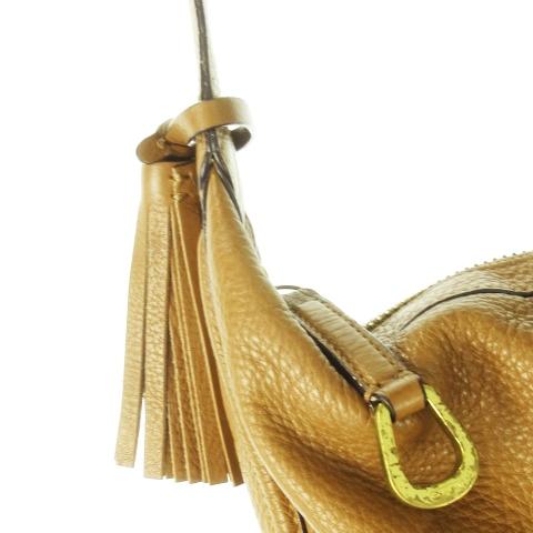 COACH（コーチ） ハンドバッグ ワンショルダー レザー 革 シボ革 ロゴ