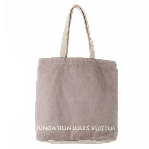 美品☆ルイヴィトン☆フォンダシオントートバッグ キャンバス ホワイト×ブラウン 楽天市場】FOUNDATION LOUIS VUITTON フォンダシオン ルイ
