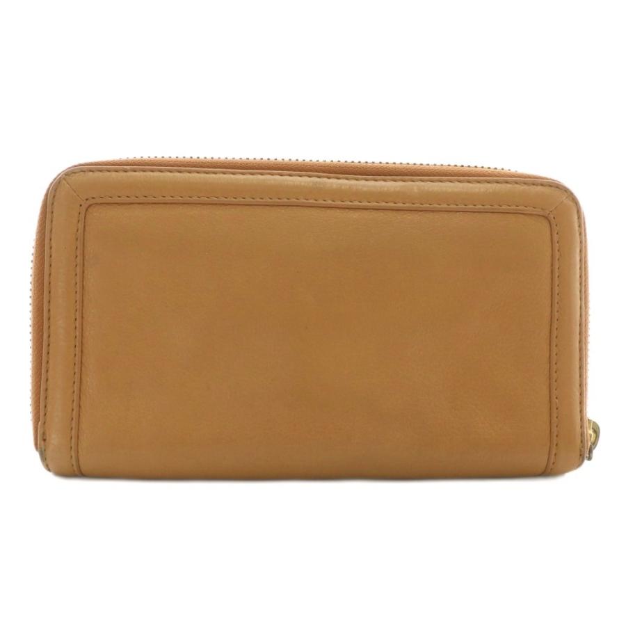 トリーバーチ　レザー 長財布 ブラウン/ゴールド トリーバーチ TORY BURCH TORY BURCH トリバーチ アウトレット