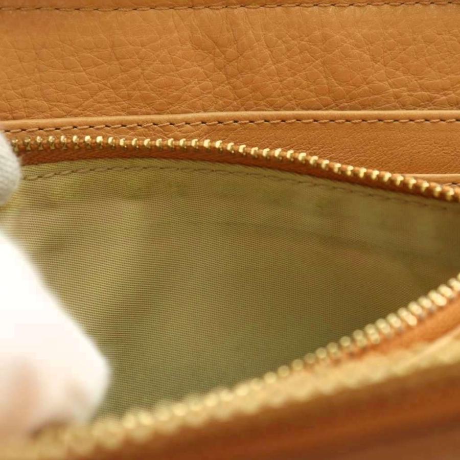 トリーバーチ　レザー 長財布 ブラウン/ゴールド TORY BURCH（トリーバーチ） 長財布 レディース TORY BURCH Wallet