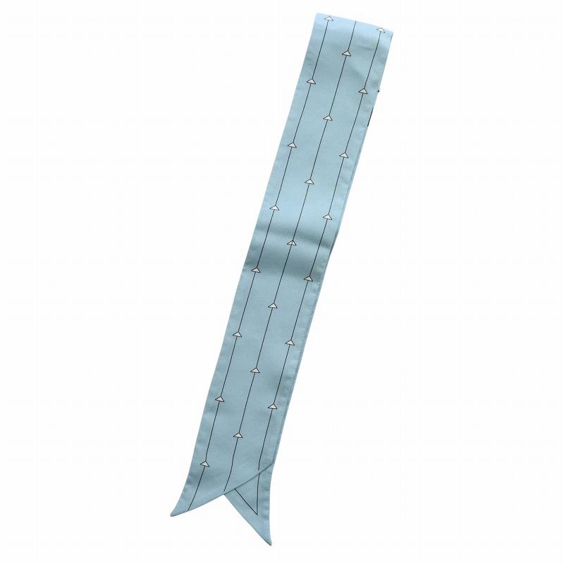 PRADA（プラダ） スカーフ ストール 2本セット 絹 シルク ツイル 三角