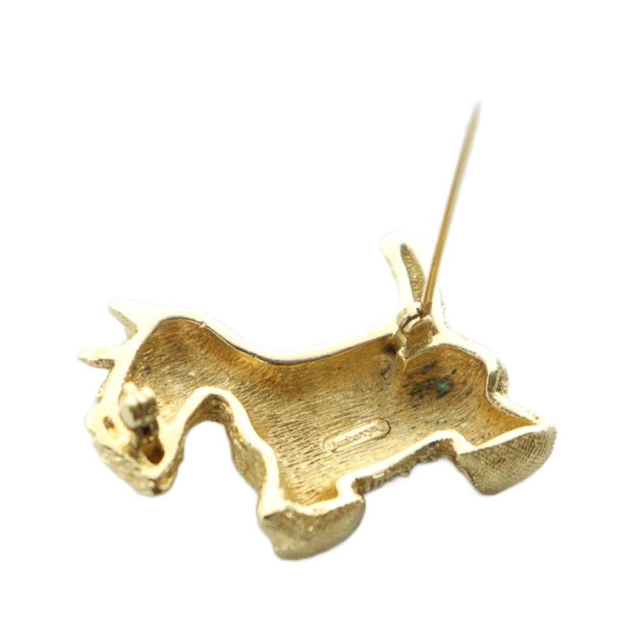 BURBERRY（バーバリー） ピンブローチ アクセサリー 犬 ロゴ