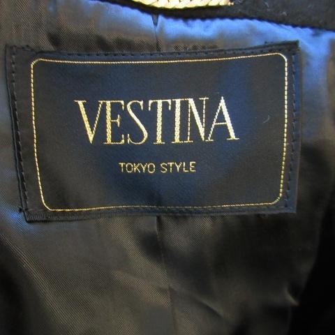 美品！東京スタイル VESTINA ヴェスティナ カシミヤコート 大きいサイズ 美品！東京スタイル VESTINA ヴェスティナ カシミヤコート 大きい