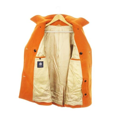 ジェイプレス J.PRESS Pコート ピーコート ダブル 錨マーク刻印 2L