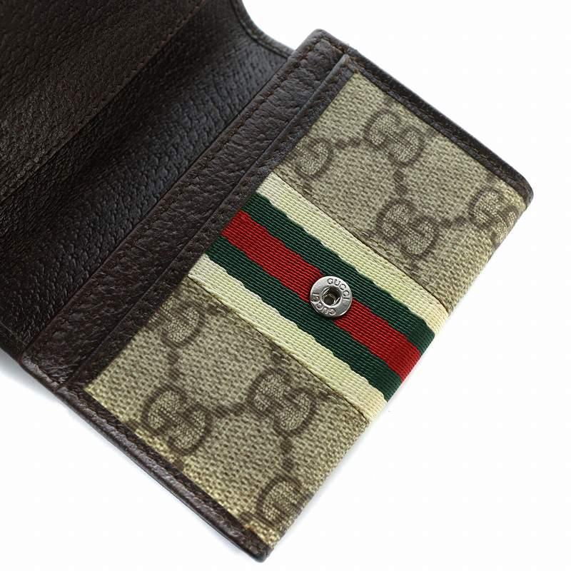 GUCCI（グッチ） カードケース 名刺入れ シェリーライン GGスプリーム