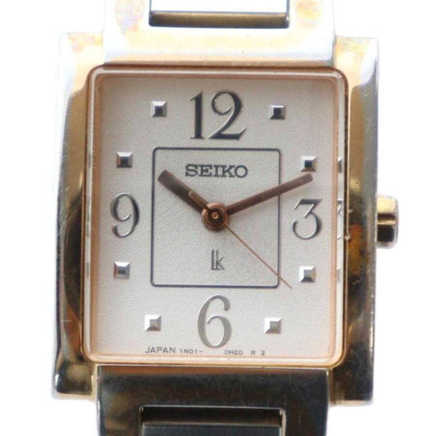 セイコー SEIKO ルキア lk 腕時計 ウォッチ クォーツ スクエア ロゴ