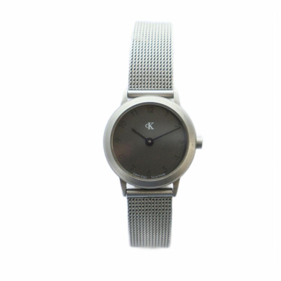 Calvin Klein（カルバン・クライン） ジャンク品 腕時計 ウォッチ クォーツ ロゴ シルバー色 K3131 GY18 /MQ メンズ ...