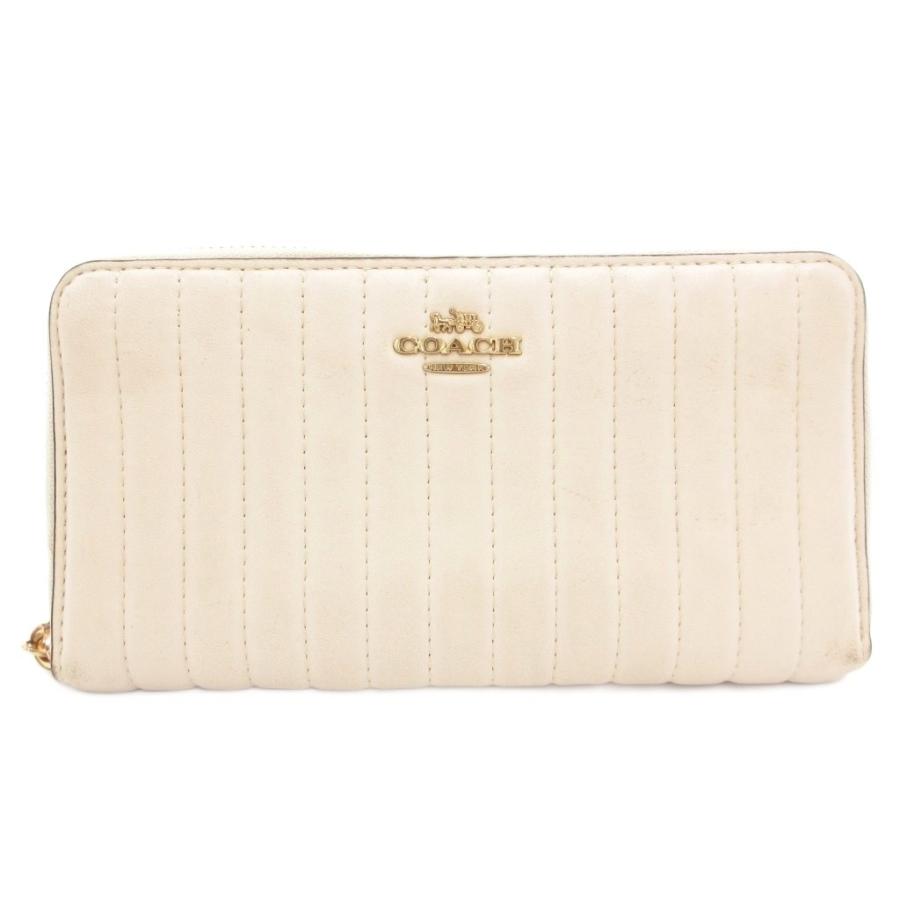 新品未使用 COACH コーチ 長財布 キルティング ホワイト COACH（コーチ） COACH 2855 キルティング アコーディオン 長財布