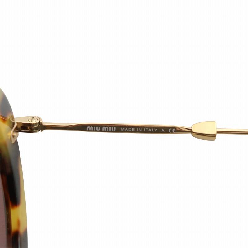 miu ミュウミュウ miumiu 眼鏡 サングラス メタルフレーム