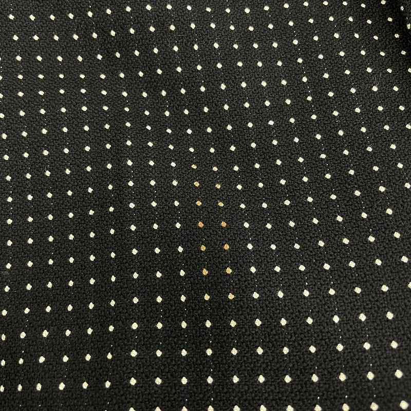 GUCCI グッチ パンツ スラックス ドット柄 水玉柄 モヘア混 36