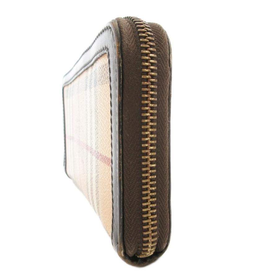 BURBERRY バーバリー 長財布 ウォレット　シャドーホース ノバチェック BURBERRY バーバリー 長財布 ウォレット ノバチェック ラウンド