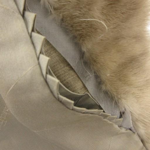 ムーンバット MOONBAT サファイヤミンク ファー コート 毛皮 ハーフ丈