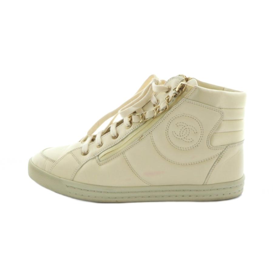 CHANEL（シャネル） ハイカットスニーカー シューズ 靴 ロゴ