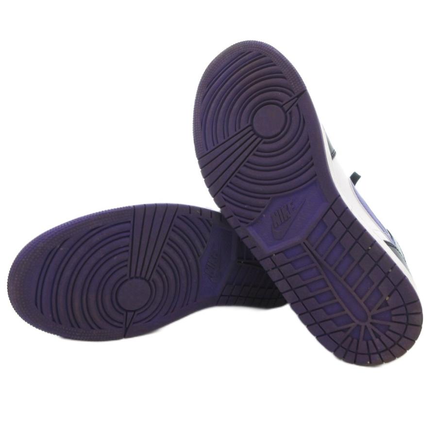 NIKE（ナイキ） NIKE AIR JORDAN 1 MID COURT PURPLE 554724-095 エア 