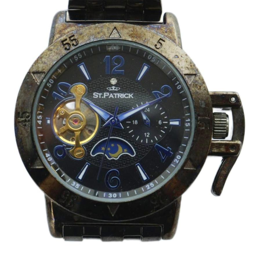 セントパトリック St. Patrick 腕時計 ウォッチ 自動巻き スケルトン