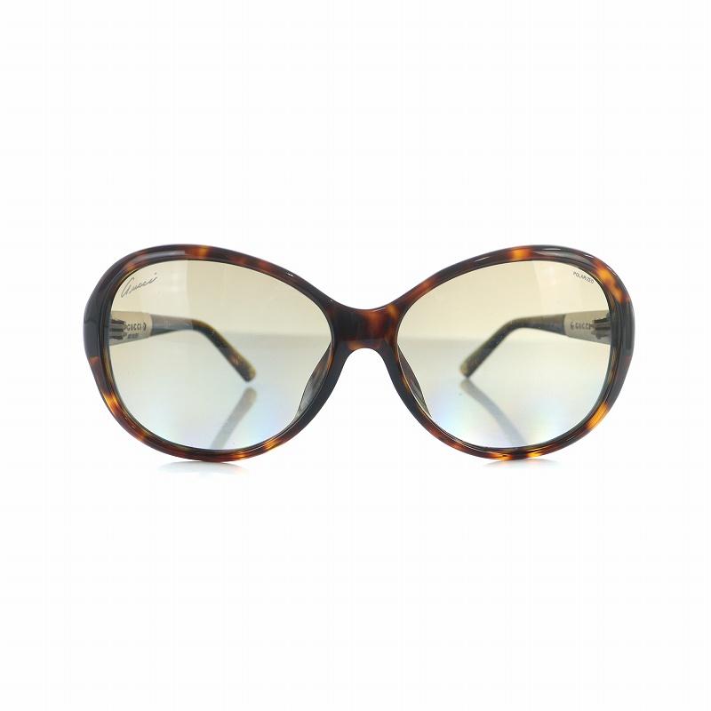 GUCCI グッチ バンブー サングラス 眼鏡 めがね べっ甲柄 カラーレンズ