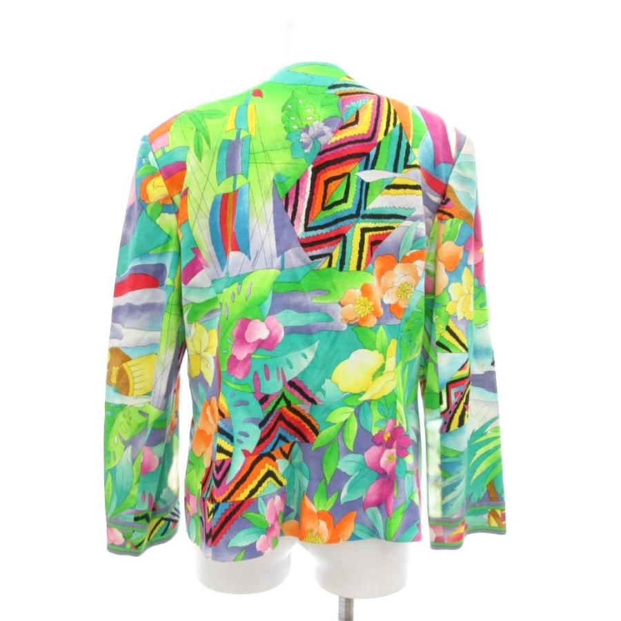 LEONARD レオナール ヴィンテージ セットアップ ノーカラージャケット  