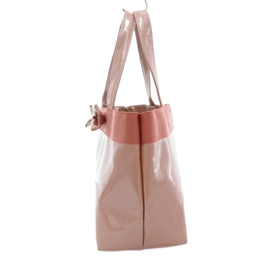 【美品】キタムラ フォーマルバッグ ハンドバッグ リボン アイボリー　レザー 美品】キタムラ フォーマルバッグ ハンドバッグ リボン アイボリー レザー