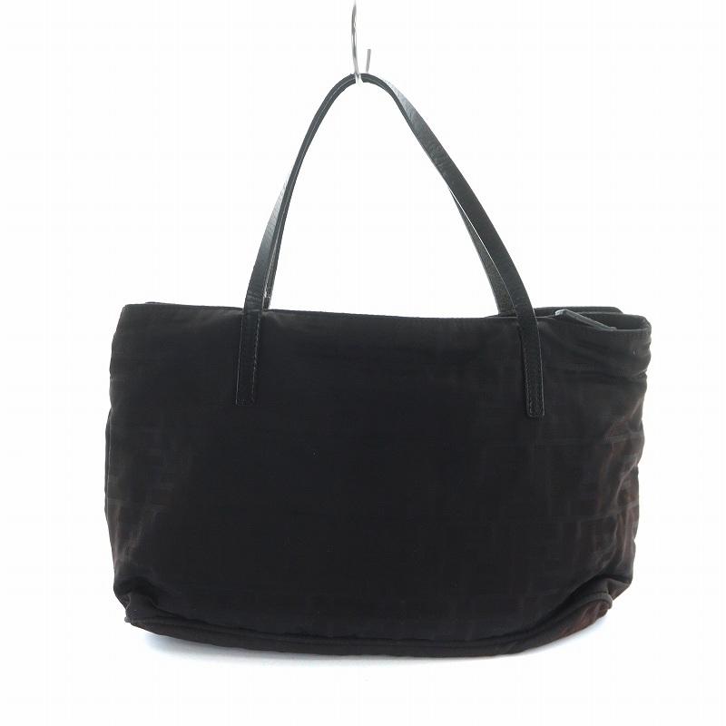 FENDI（フェンディ） トートバッグ ハンドバッグ ナイロンキャンバス 
