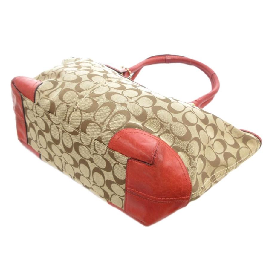 COACH（コーチ） トートバッグ シグネチャー ロゴ ベージュ /AE □GY18