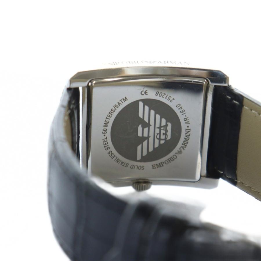 時計 Emporio Armani leather watch EMPORIO ARMANI エンポリオアルマーニ 腕時計 ウォッチ クォーツ