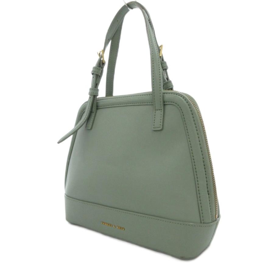 チャールズ&キース CHARLES&KEITH ハンドバッグ 手提げカバン レザー