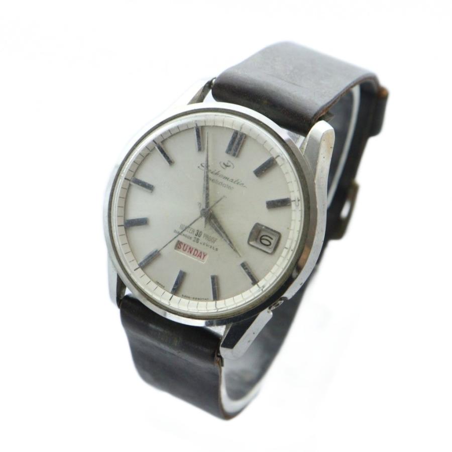 セイコー SEIKO マチック ウィークデーター ダイヤショック 26石