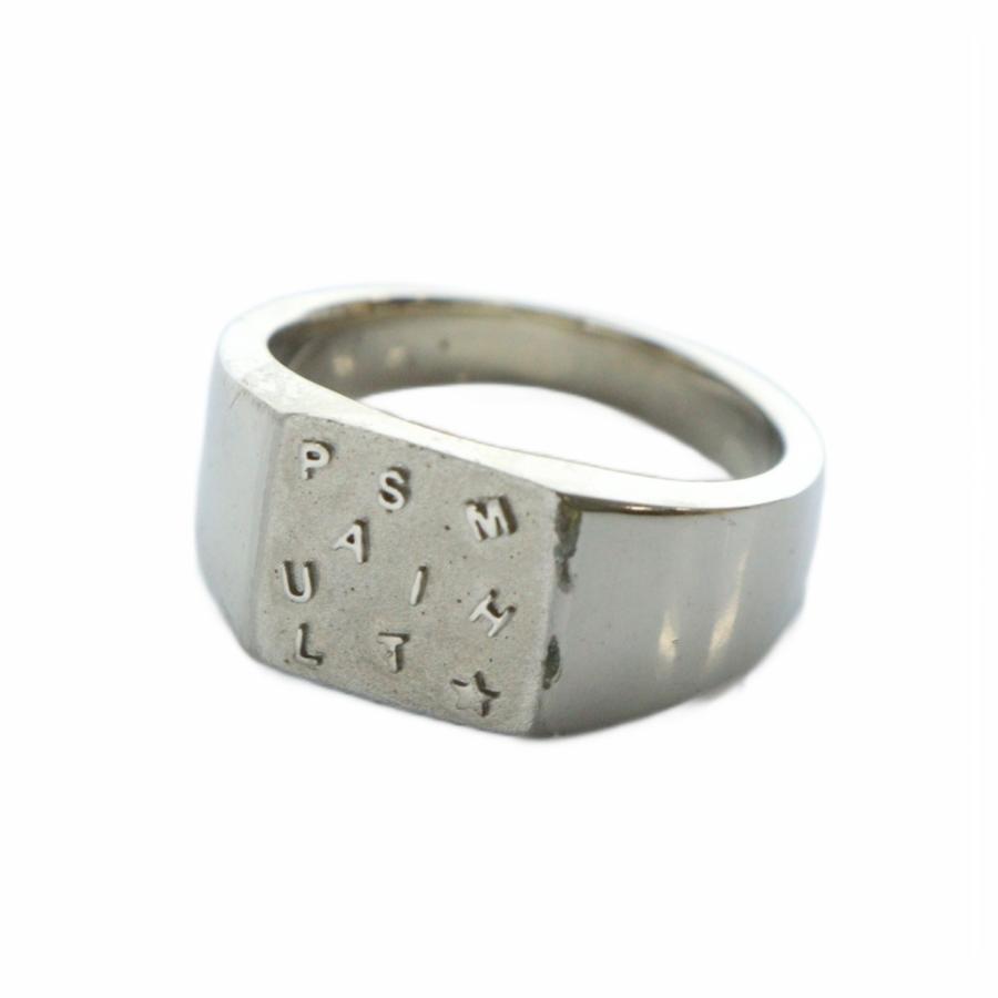 Paul Smith シルバーリング　21号 Paul Smith（ポール・スミス） 指輪 リング アクセサリー ロゴ 21号