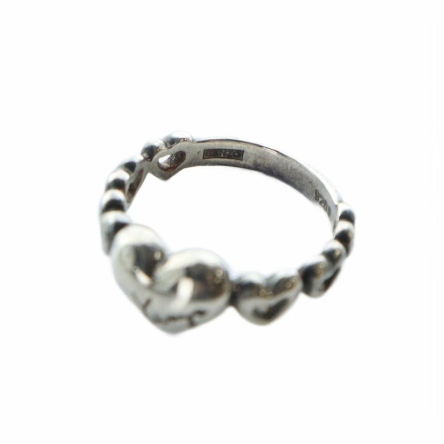 ケンゾー KENZO 指輪 アクセサリー リング ハート Silver925 刻印 ロゴ 