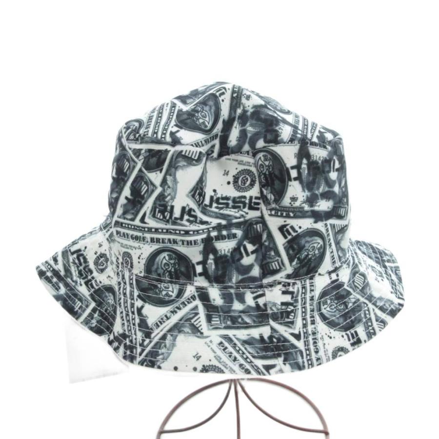 Russalino バケットハット グレー/ホワイト ラッセルノ Russalino
