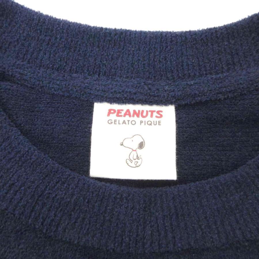ジェラートピケ gelato pique オム HOMME peanutsコラボ ルームウェア
