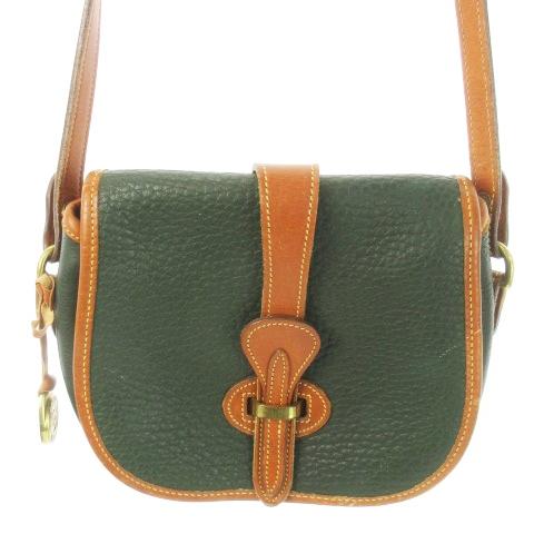 DOONEY＆BOURKE ドゥーニーアンドバーク ショルダーバッグ レザー 緑
