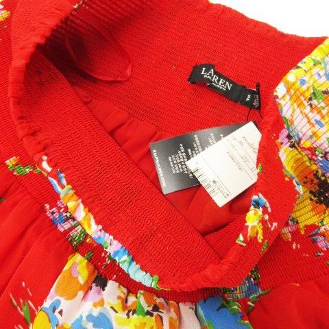 未使用品 ローレンラルフローレン LAUREN RALPH ティアードスカート