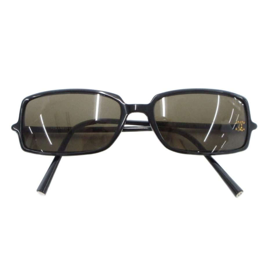 CHANEL シャネル サングラス アイウェア 度なし ロゴ スクエア 55□16  
