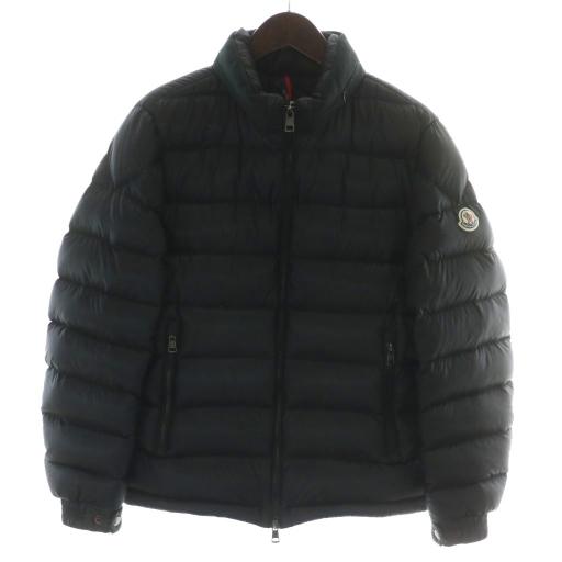 MONCLER モンクレール ダウンジャケット ナイロン ブラック フード収納