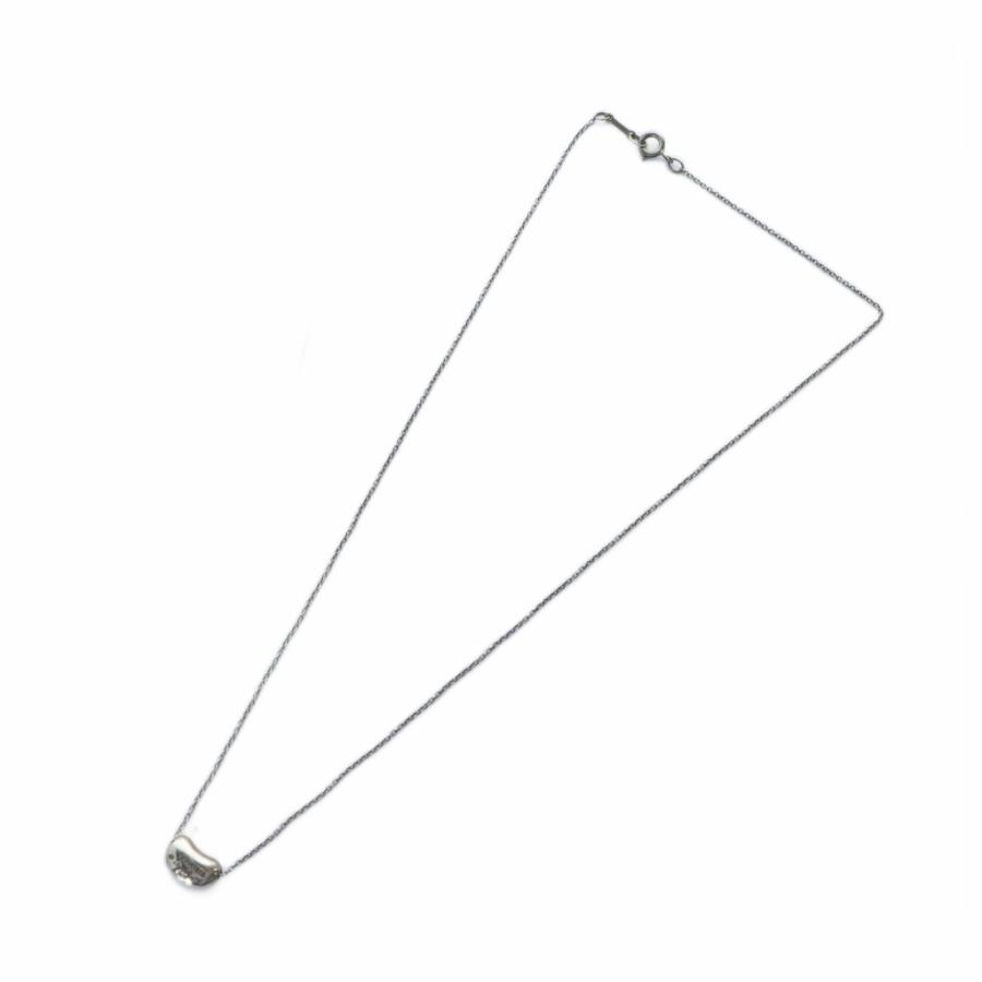 Tiffany & Co. シルバー ビーンズネックレス2018美品 Tiffany & Co. シルバーネックレスビーンズ