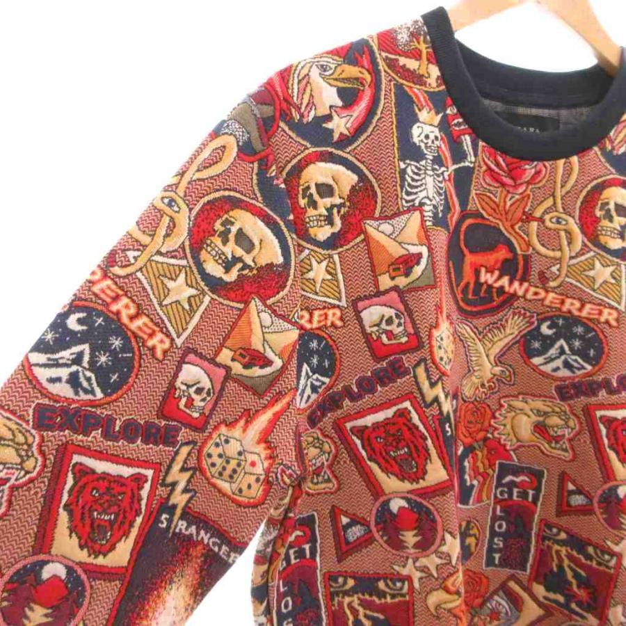 ZARA（ザラ） 未使用品 タグ付き ニット セーター ジャガード 3Dニット