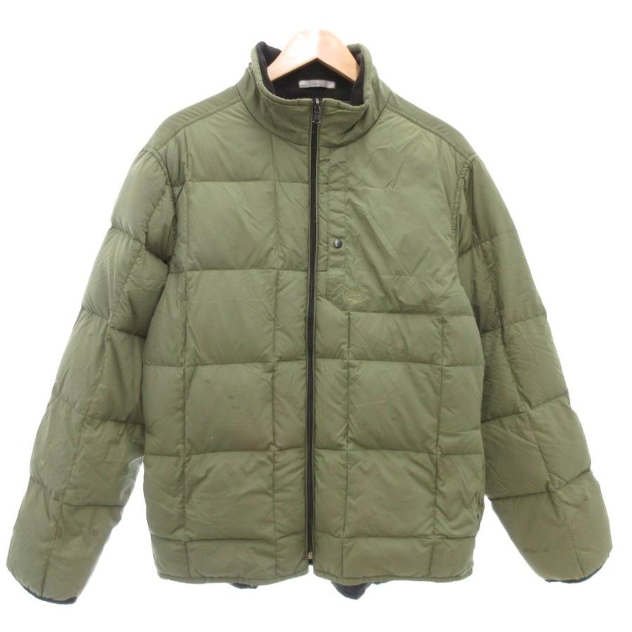 未使用 Timberland ダウンジャケット L Timberland（ティンバーランド） ダウンジャケット ロゴ ナイロン L