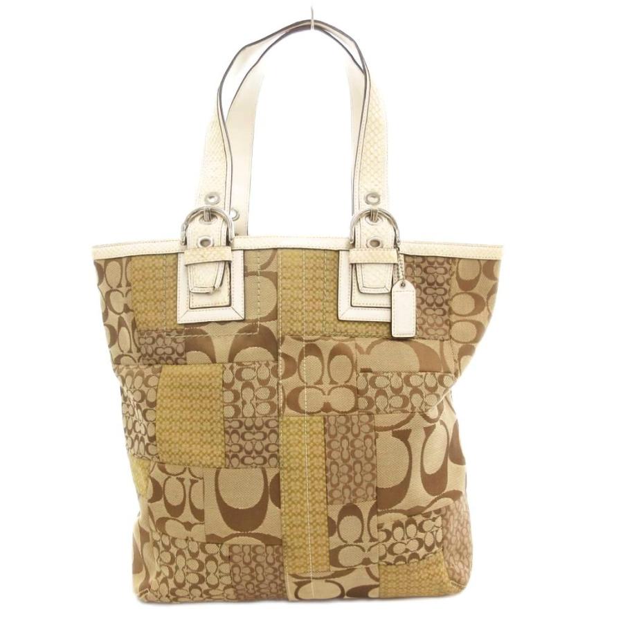 COACH（コーチ） COACH 10089 シグネチャー パッチワーク トートバッグ
