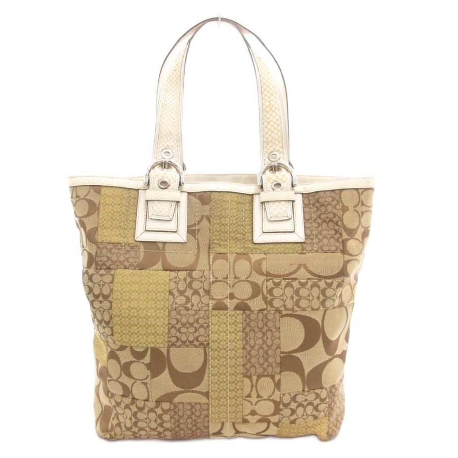 COACH（コーチ） COACH 10089 シグネチャー パッチワーク トートバッグ