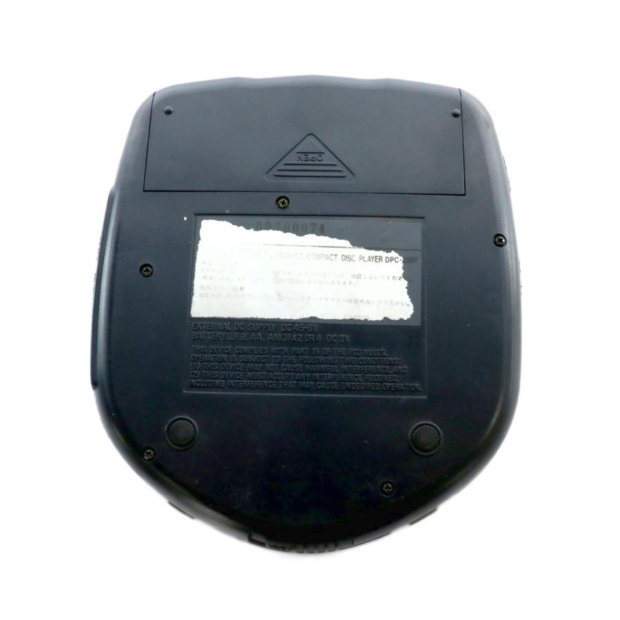 ケンウッド KENWOOD ポータブルCDプレーヤー 青 ブルー 黒