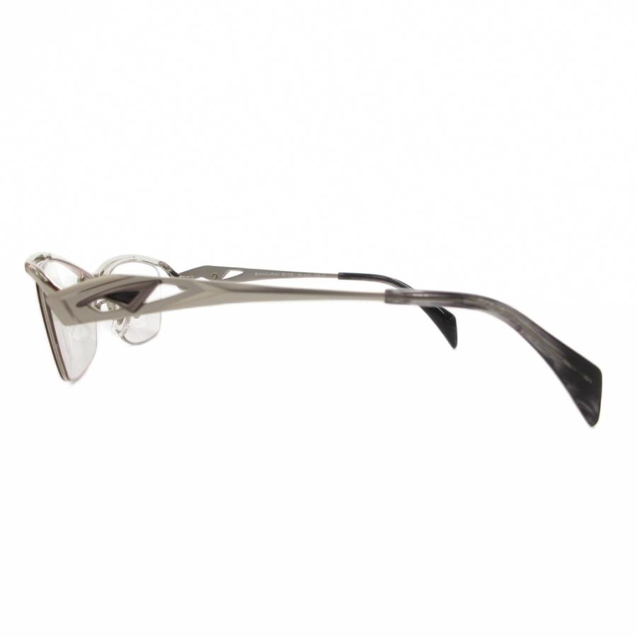 サムライ翔 SAMURAI SHO 眼鏡 メガネ 度入り ハーフリム ツーブリッジ